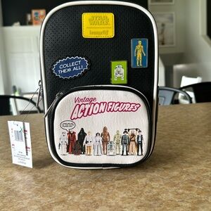 Star Wars Loungefly Action Figures Crossbody Backpack
